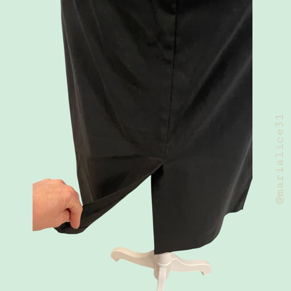 Express Stretch Strapless Dress. Black. Size 10. EUC. Measurements in pictures. - Picture 7 of 15